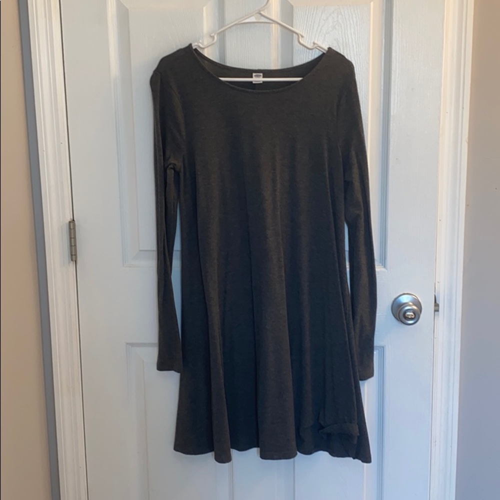 Long sleeve t-shirt dress